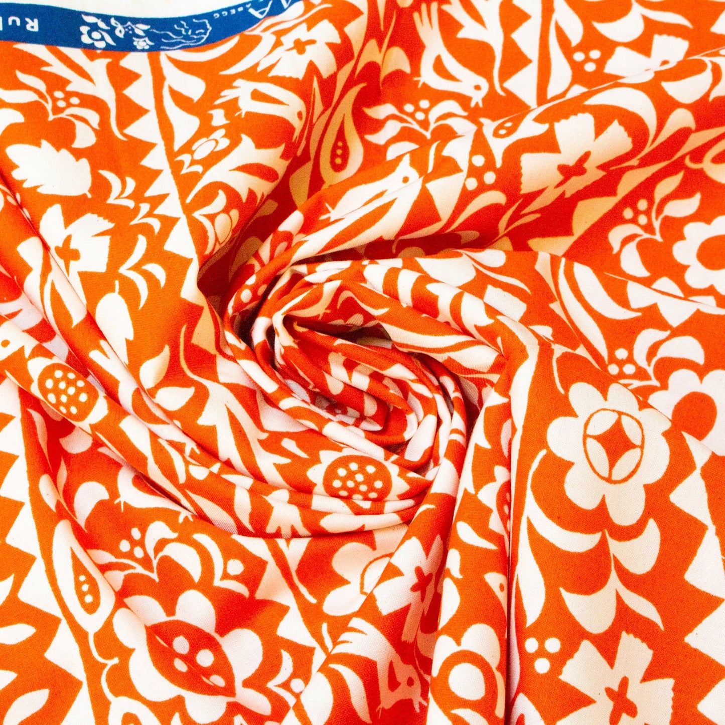 Ruby Star Society Quilting Cotton 'Market Floral' in Warm Red