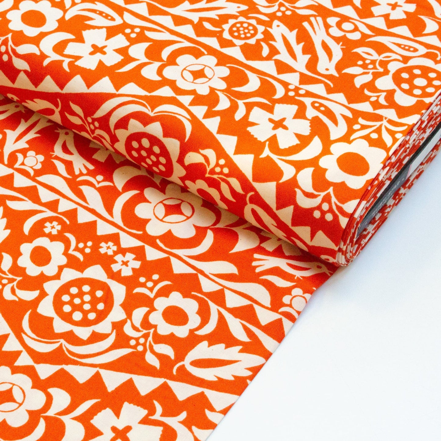Ruby Star Society Quilting Cotton 'Market Floral' in Warm Red