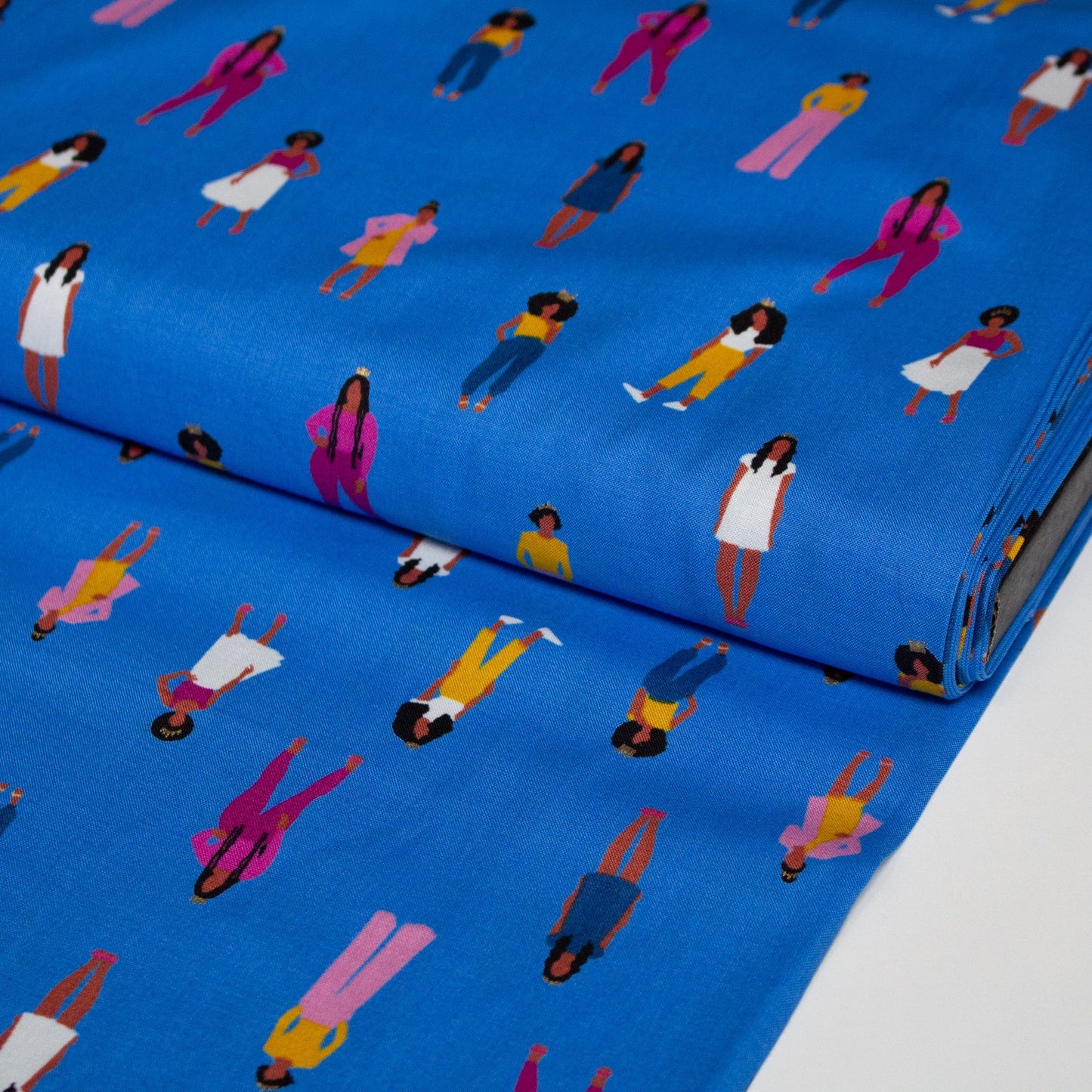 Ruby Star Society Quilting Cotton 'Her Majesty' in Royal Blue