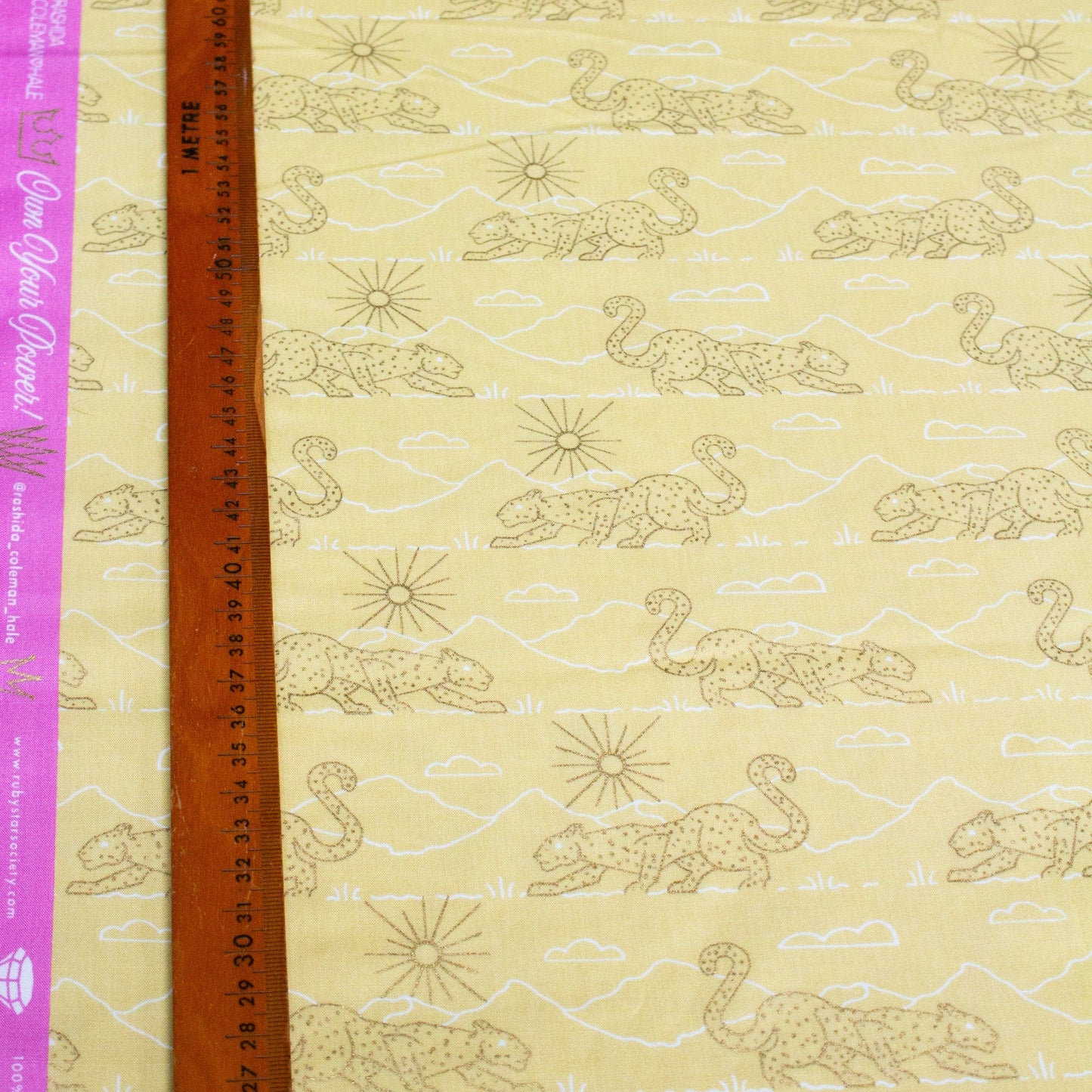Ruby Star Society Quilting Cotton 'Aristocat' in Sand