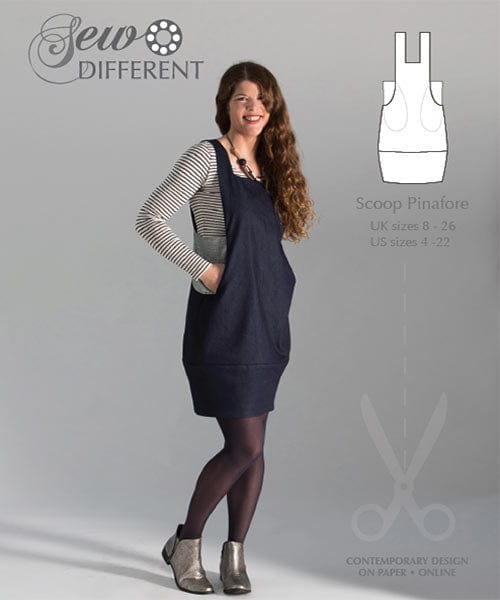Sew Different: Scoop Pinafore