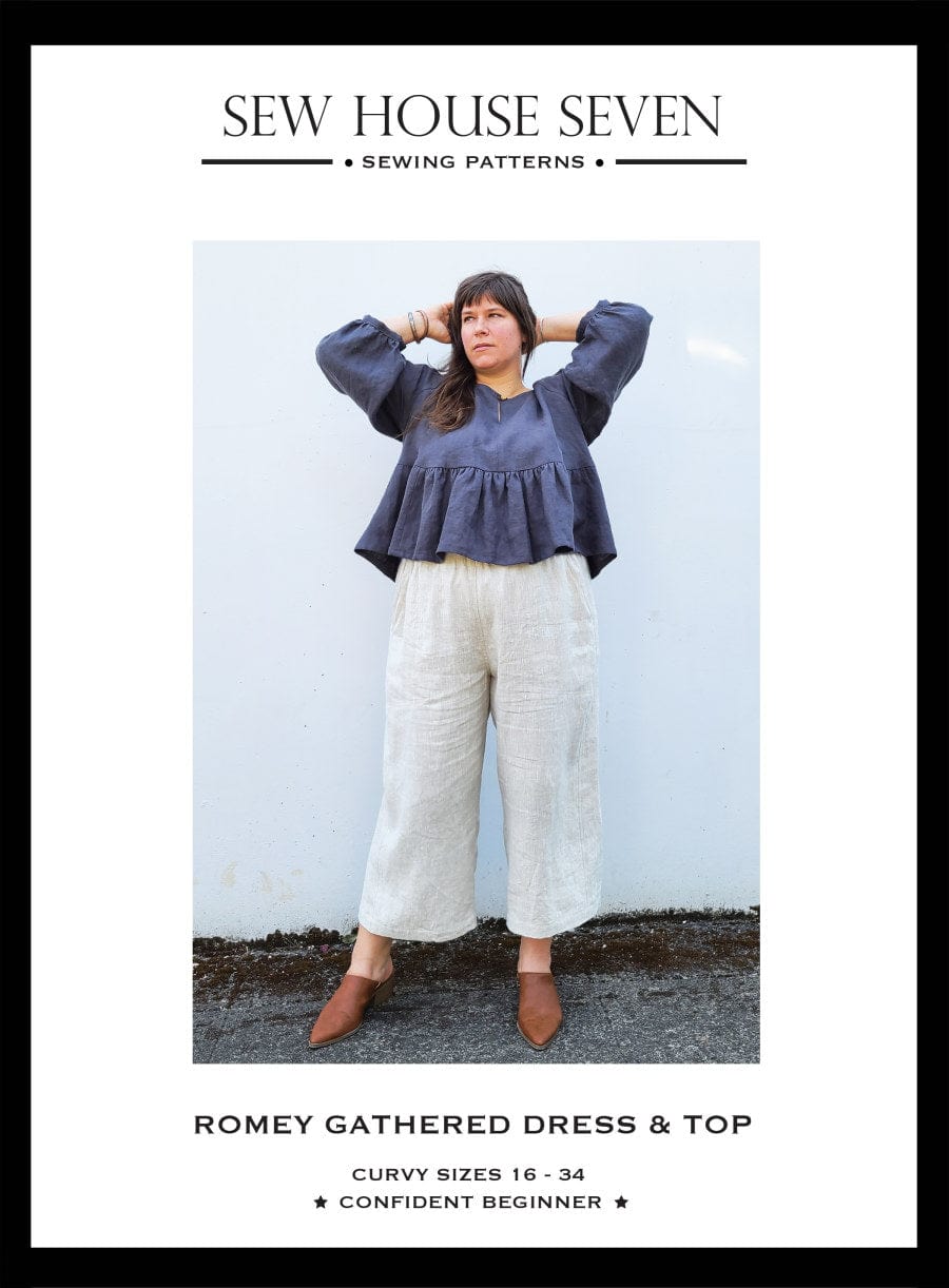 Sew House Seven: Romey Gathered Dress and Top