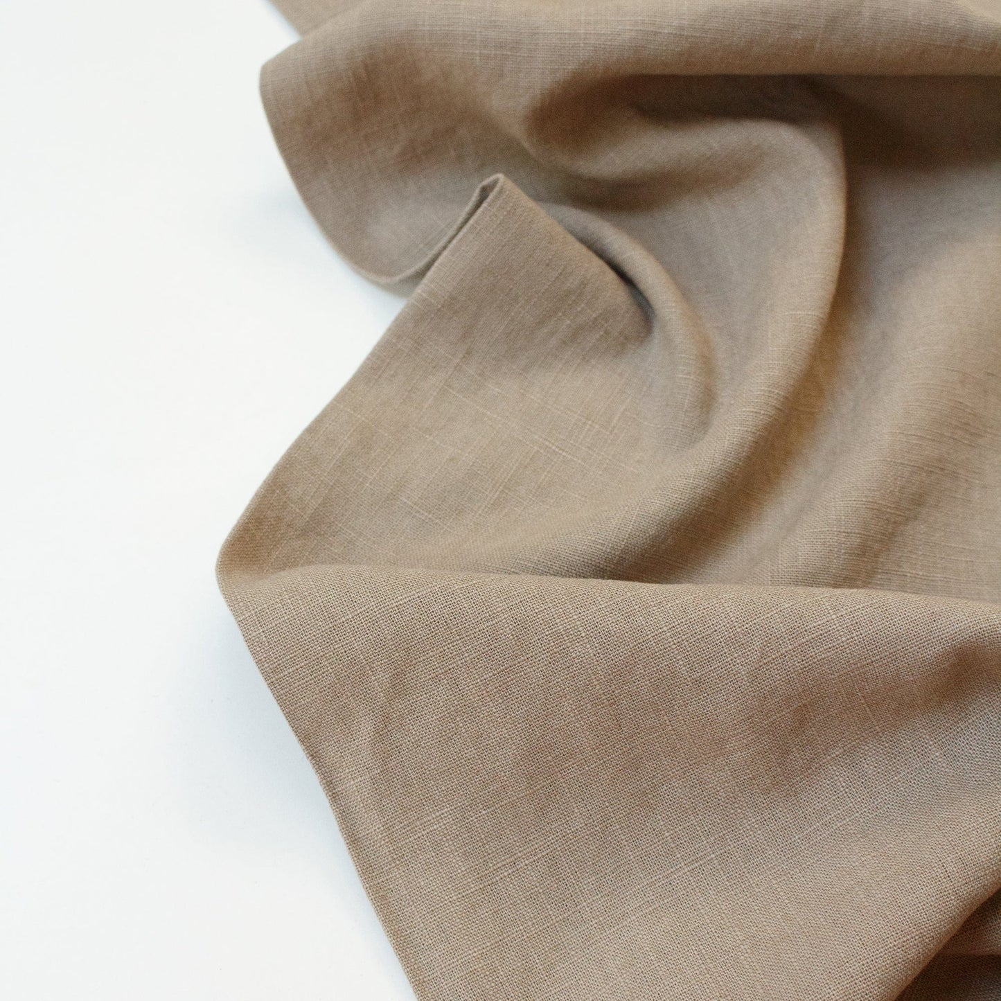 Washed Linen in Taupe
