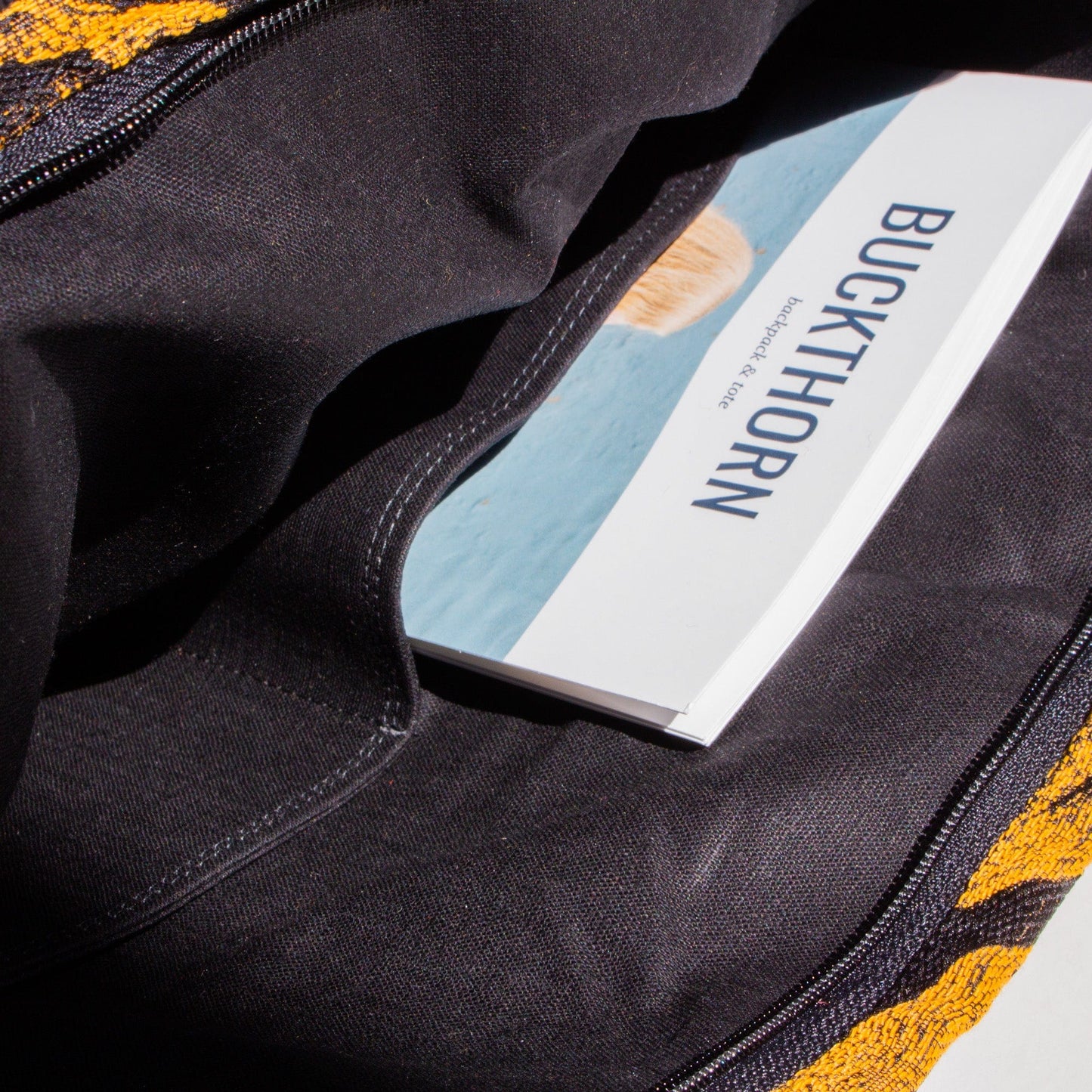 Materials Kit for Noodlehead Buckthorn Tiger Backpack