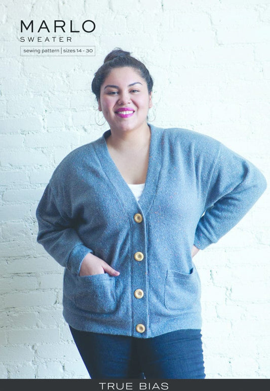 True Bias: Marlo Sweater UK Sizes 4-22 OR 18-34