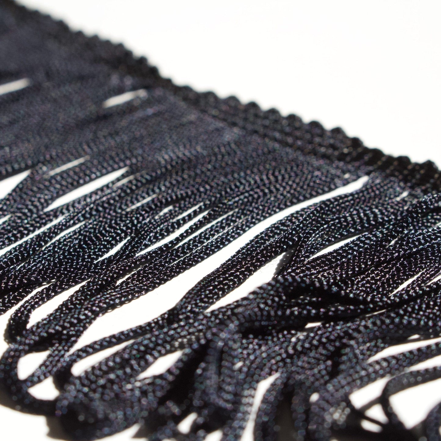 Vintage Black Fringe 75 mm