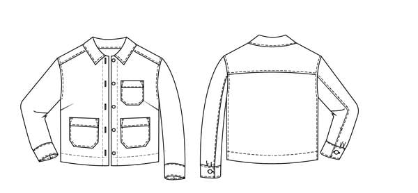 Wardrobe By Me: Canvas Jacket