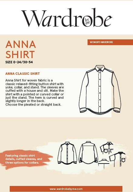 Wardrobe By Me: Anna Shirt