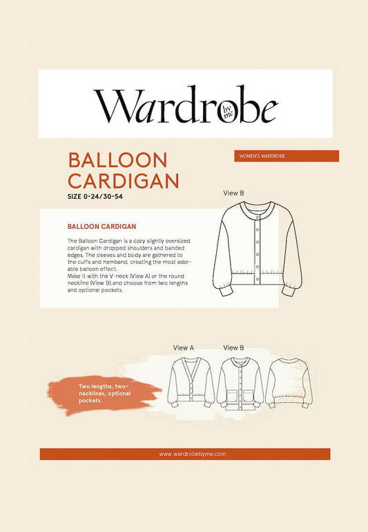 Wardrobe By Me: Balloon Cardigan