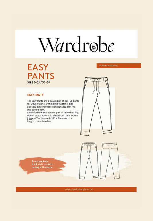 Wardrobe By Me: Easy Pants